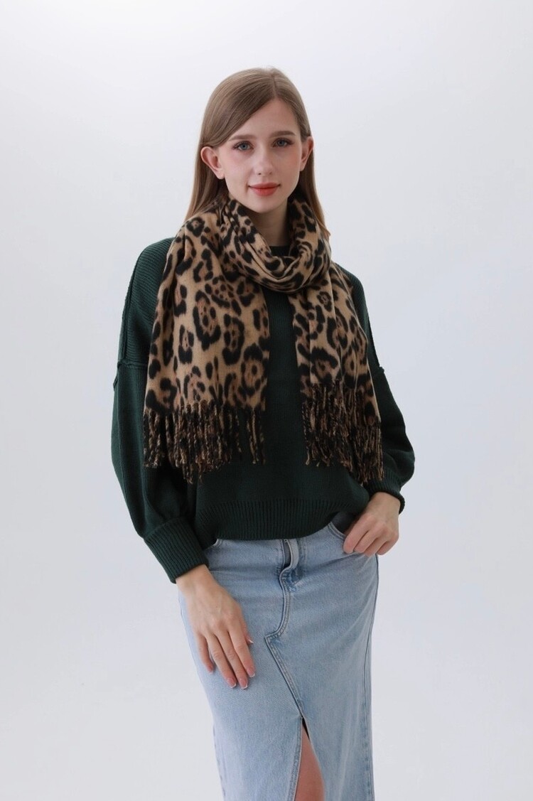 Leopard Scarf