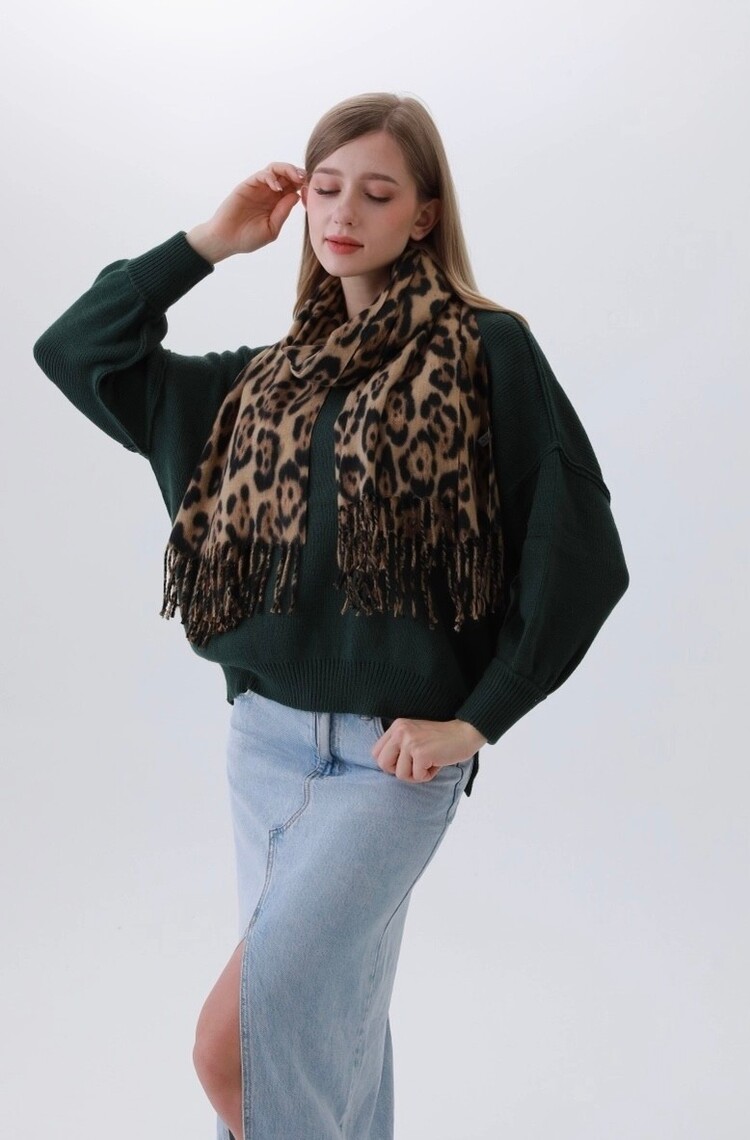 Leopard Scarf
