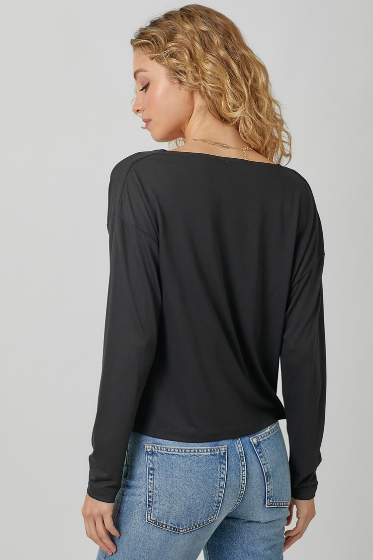 Cowl Neck Modal Top