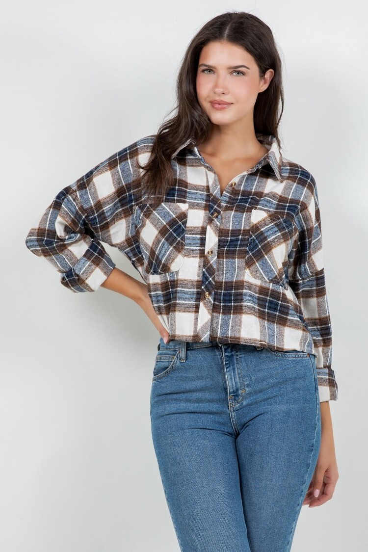 Plaid Flannel Shacket