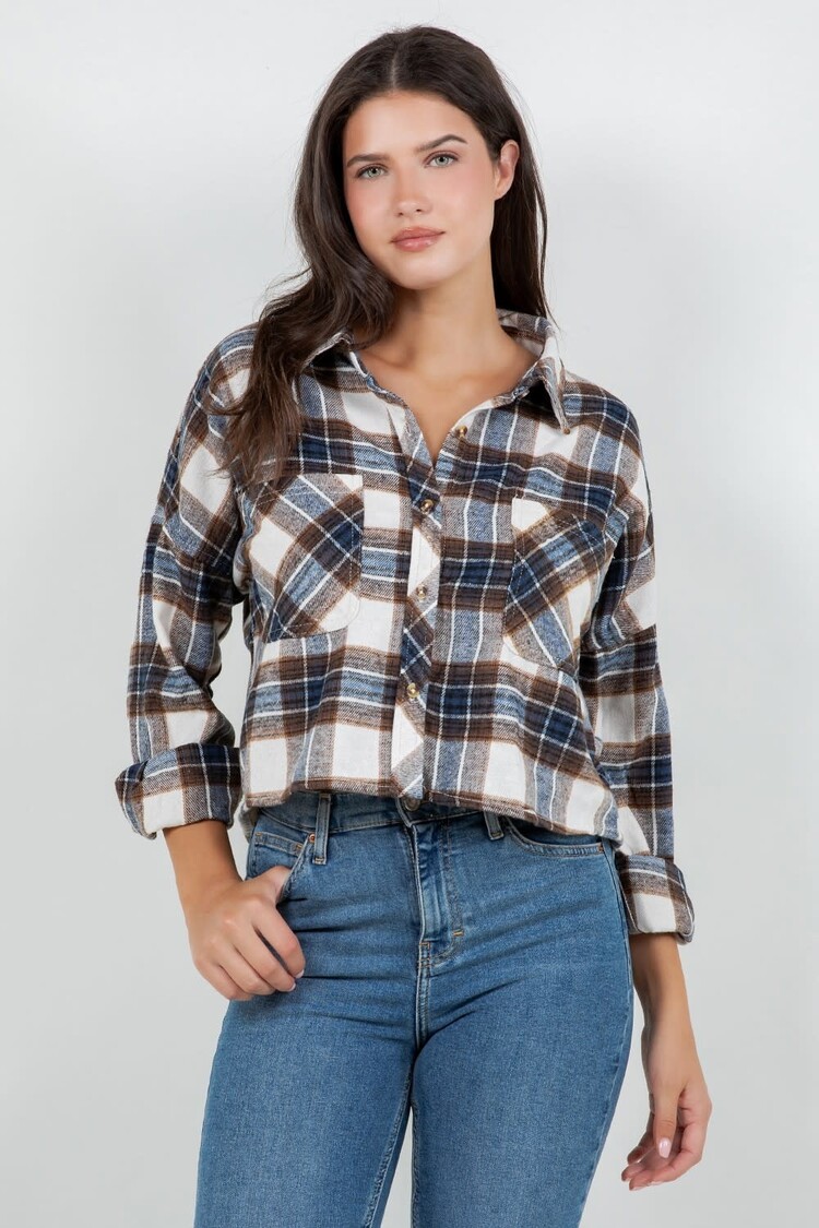Plaid Flannel Shacket