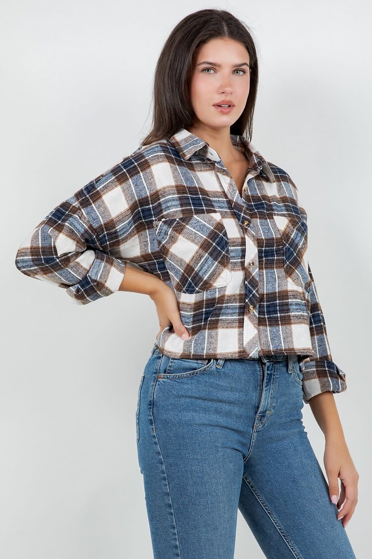 Plaid Flannel Shacket