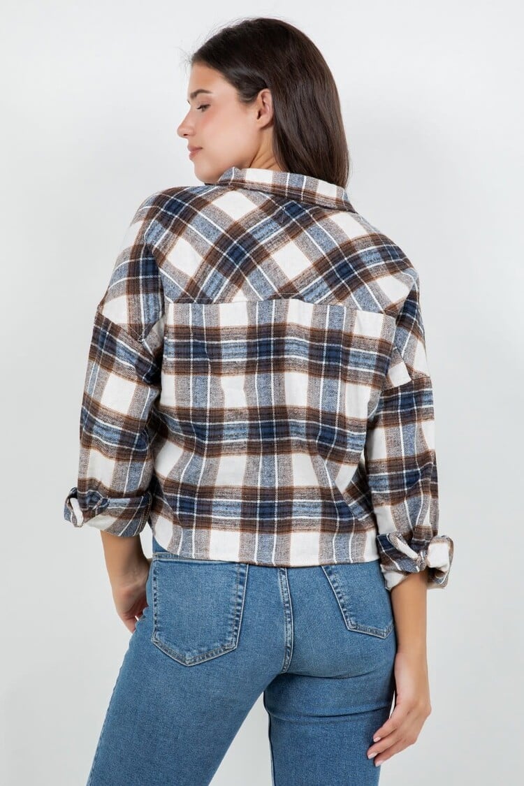 Plaid Flannel Shacket