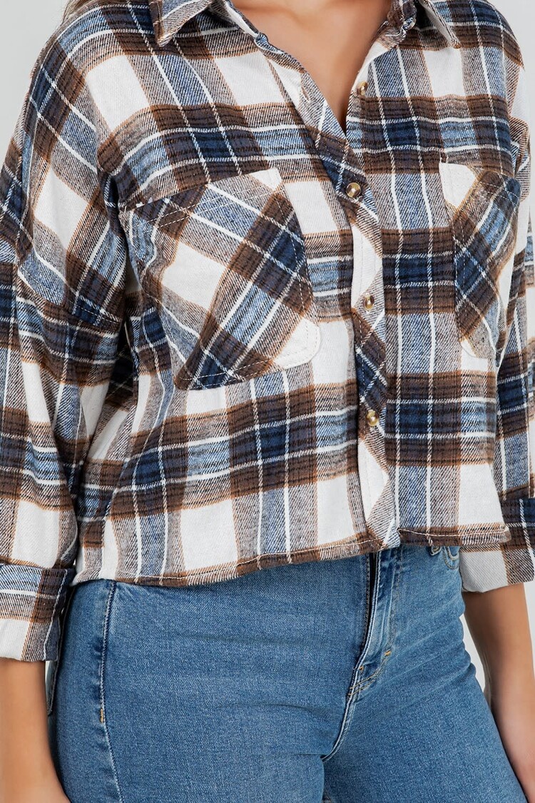 Plaid Flannel Shacket