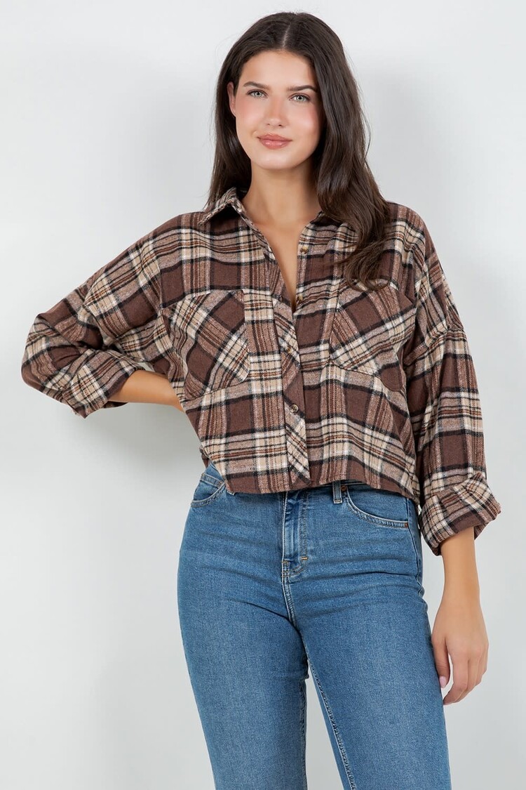 Plaid Flannel Shacket