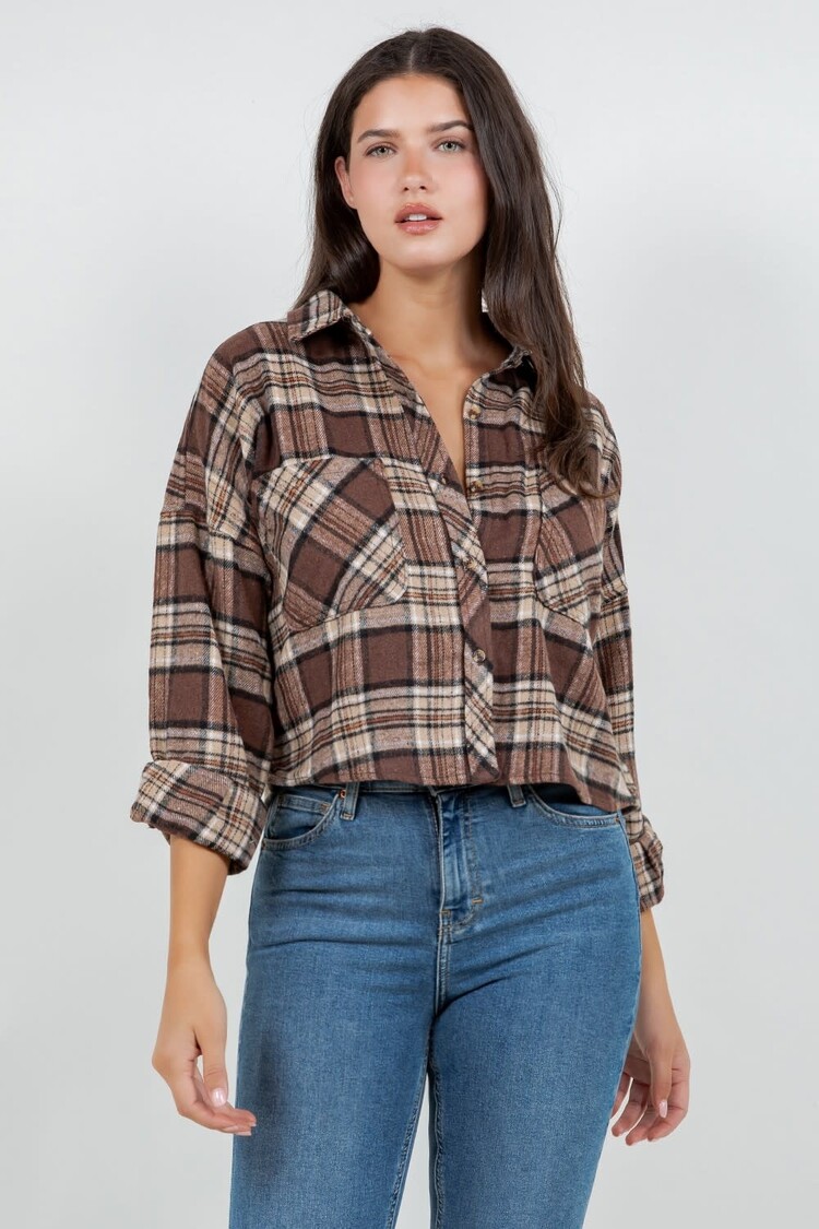 Plaid Flannel Shacket