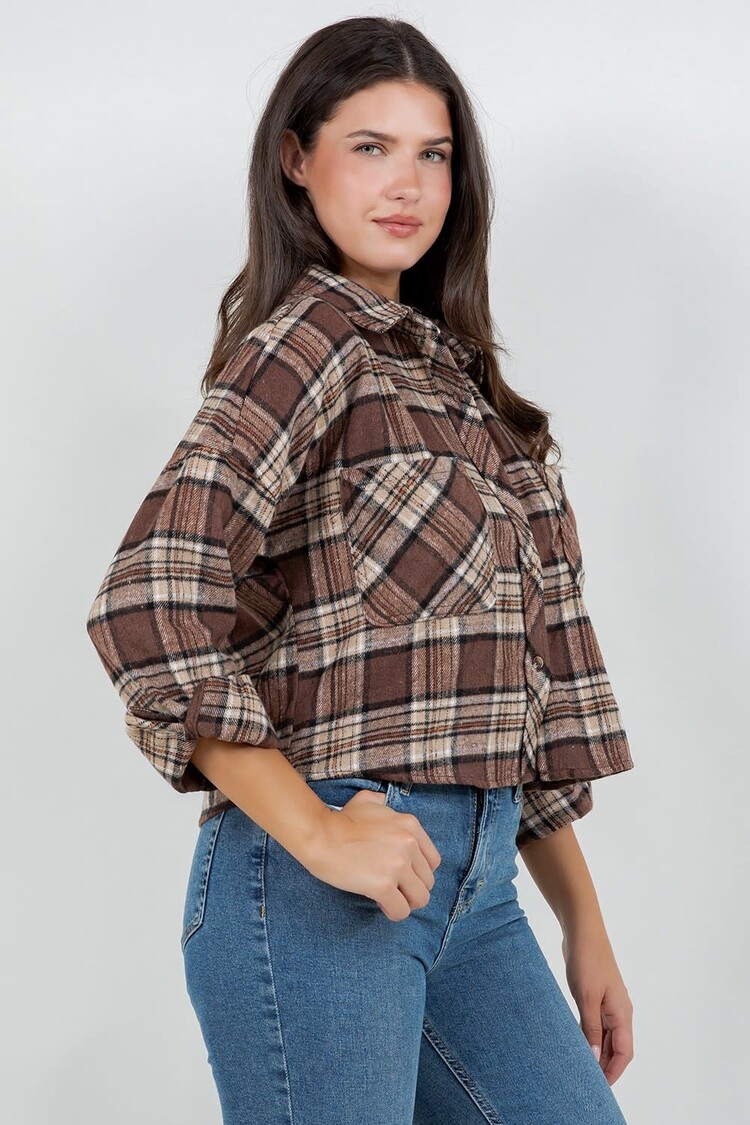 Plaid Flannel Shacket