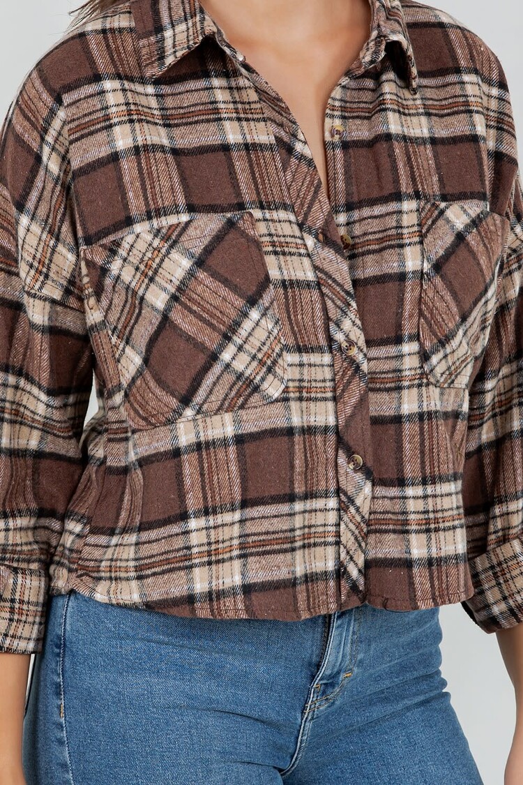 Plaid Flannel Shacket