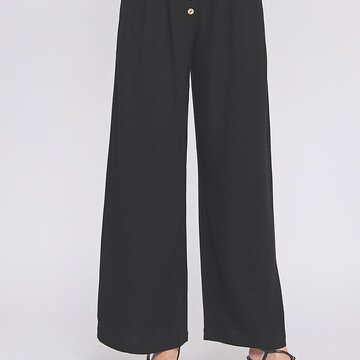 Soft Linen Palazzo Pants