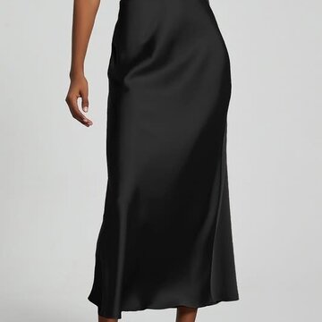 Satin Inspired Maxi Skirt