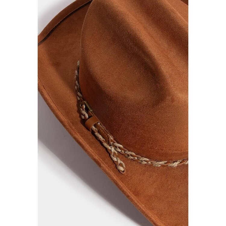 Rope Band Cowboy Hat