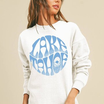 Honestee Lake Tahoe Graphic Sweatshirt