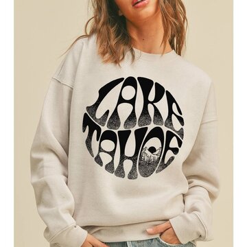 Honestee Lake Tahoe Graphic Sweatshirt