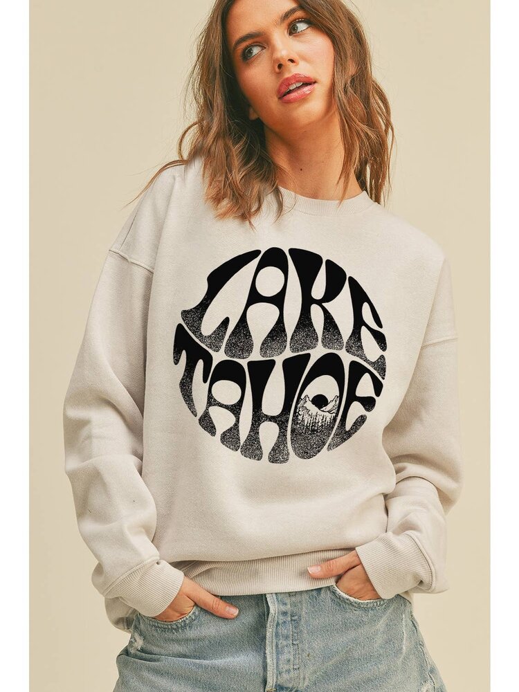 Honestee Lake Tahoe Graphic Sweatshirt