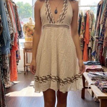 Karma Highway Halter Mini Dress