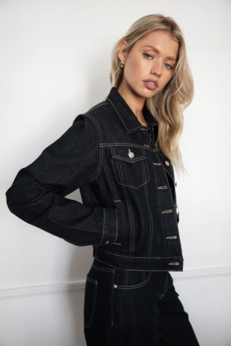 Structured Fit Denim Jacket