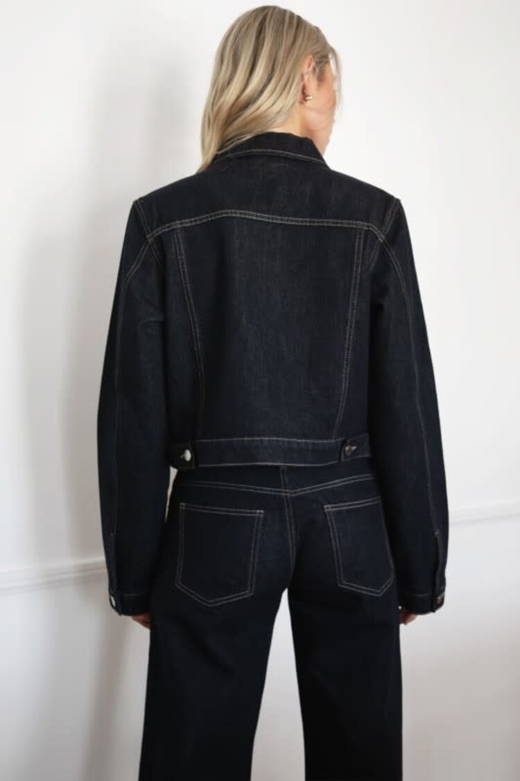Structured Fit Denim Jacket