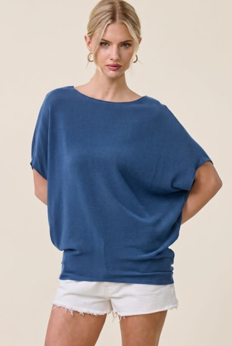 Short Sleeve Dolman Top