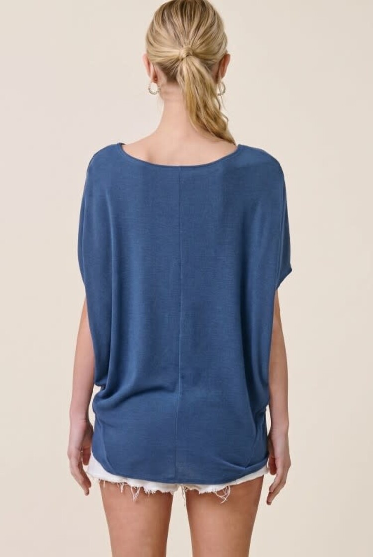 Short Sleeve Dolman Top