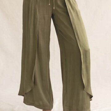 Silky Wide Leg Pants
