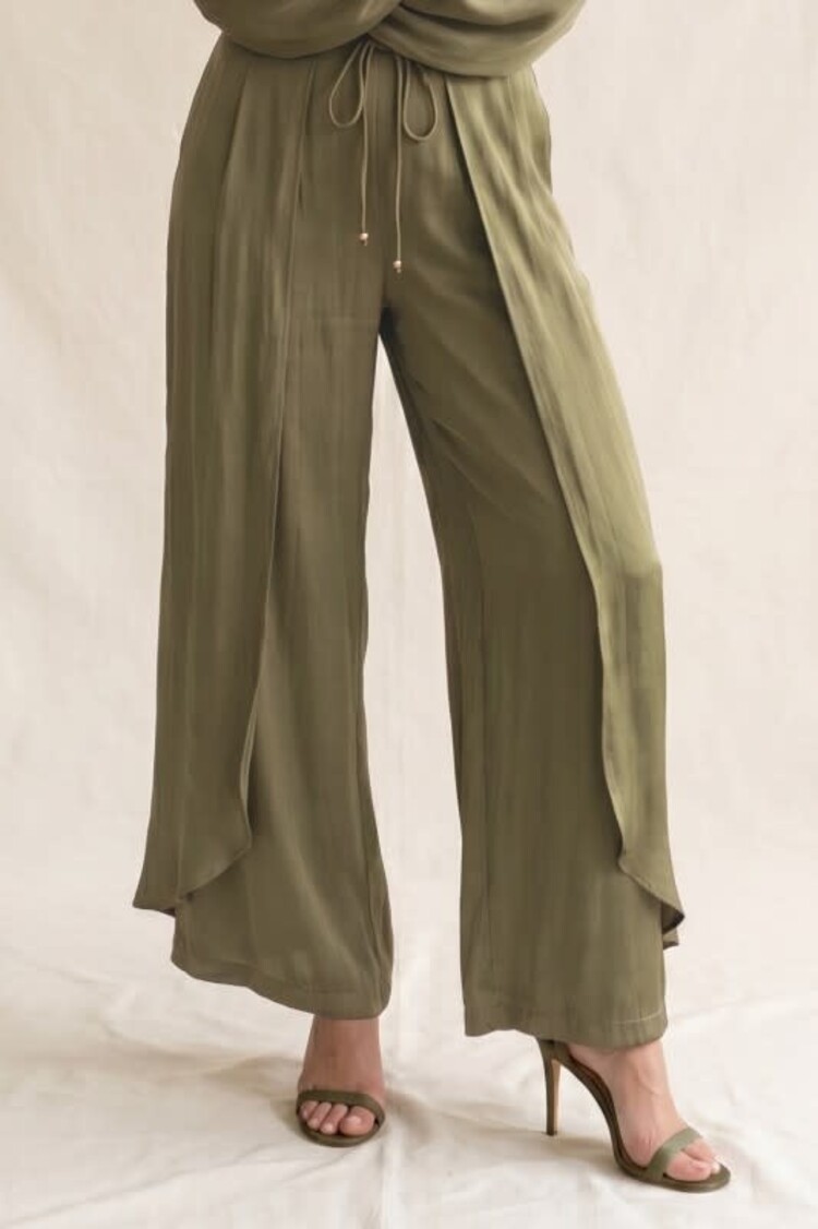 Silky Wide Leg Pants