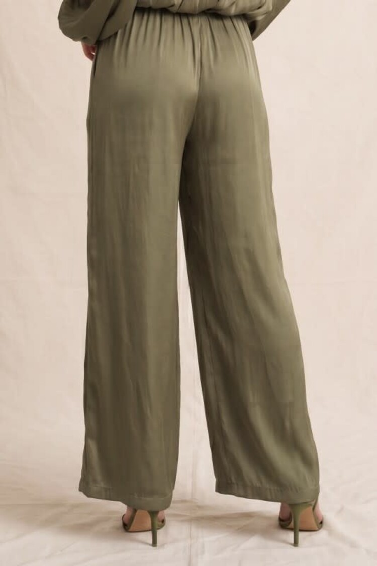 Silky Wide Leg Pants