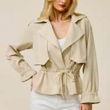 Cinch Lightweight Trench Jacket