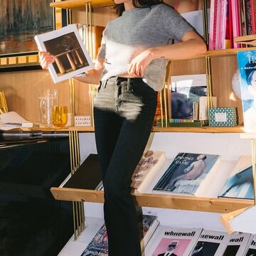 Mid Rise Bootcut Denim Pants