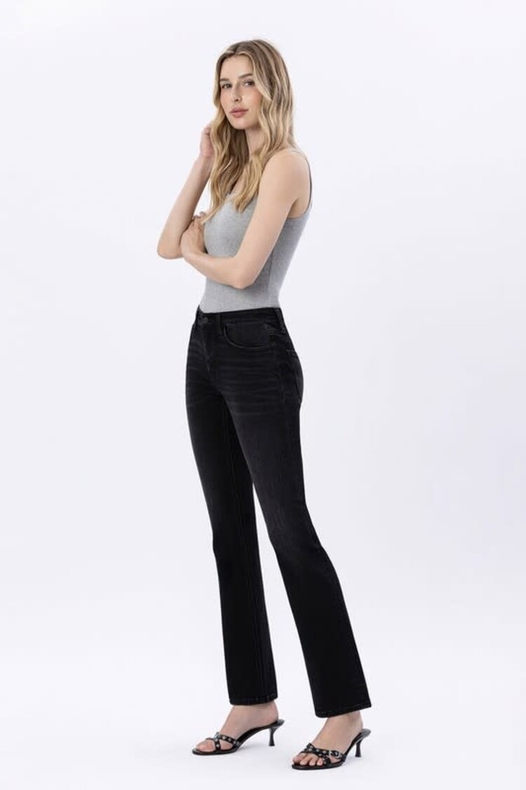 Mid Rise Bootcut Denim Pants