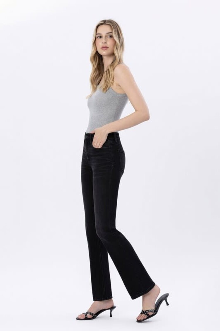 Mid Rise Bootcut Denim Pants