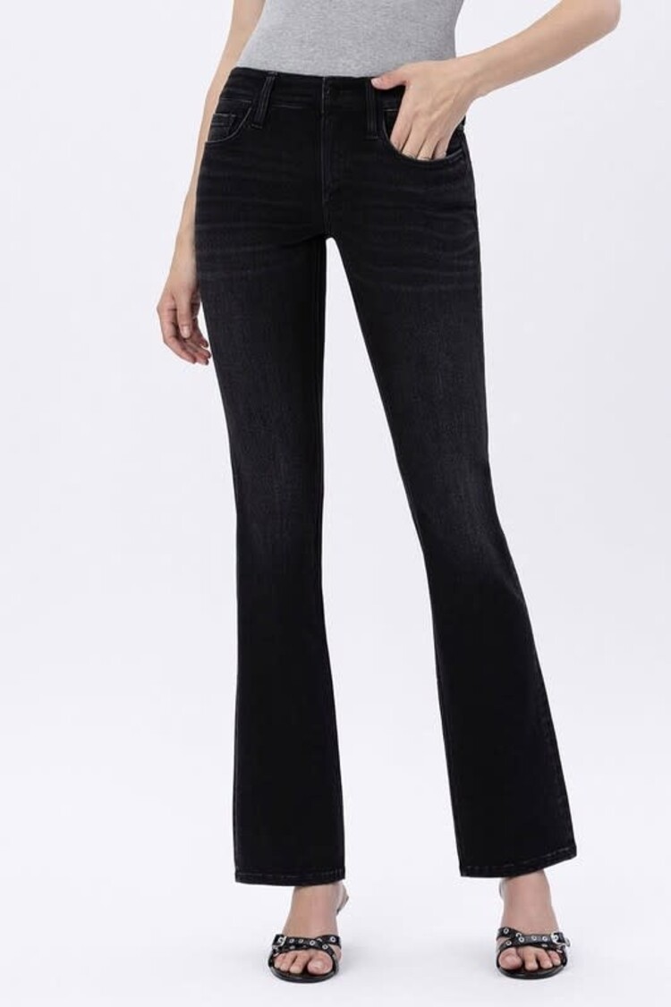 Mid Rise Bootcut Denim Pants