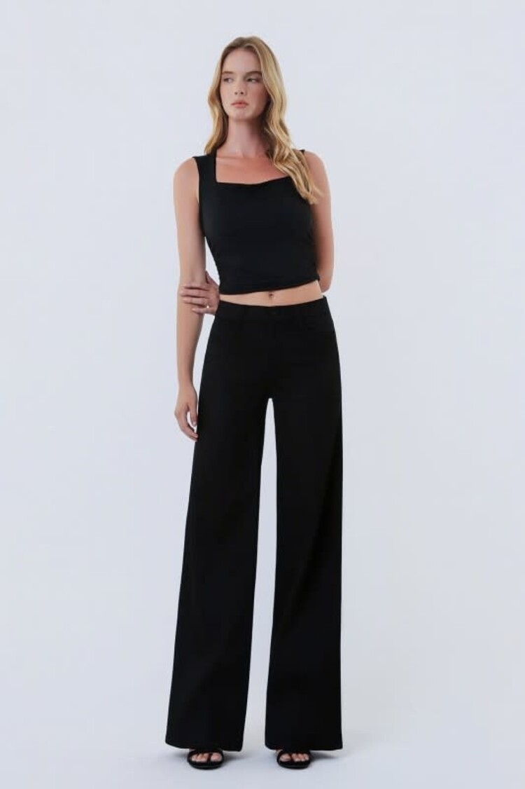 High Rise Trouser Wide Leg