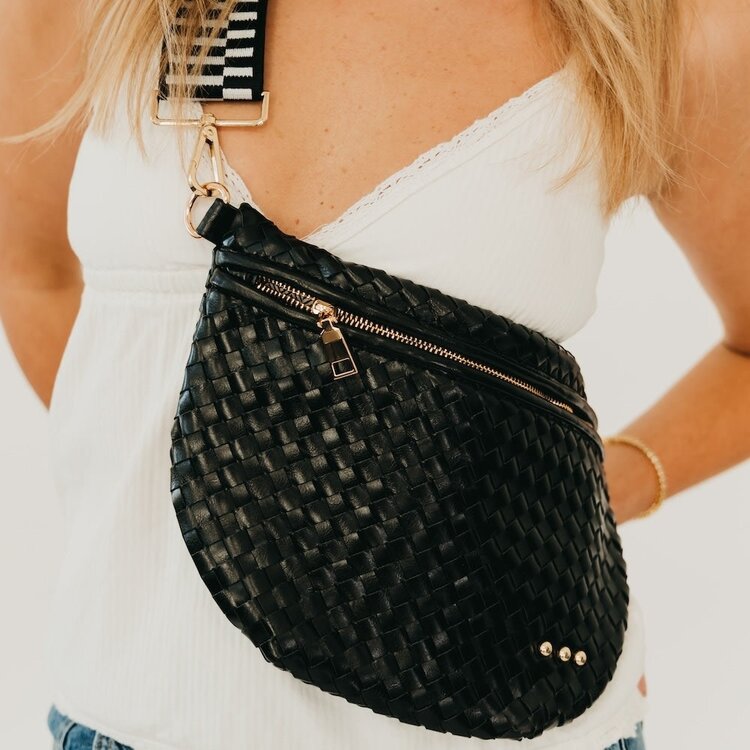 Pretty Simple Woven Bum Bag
