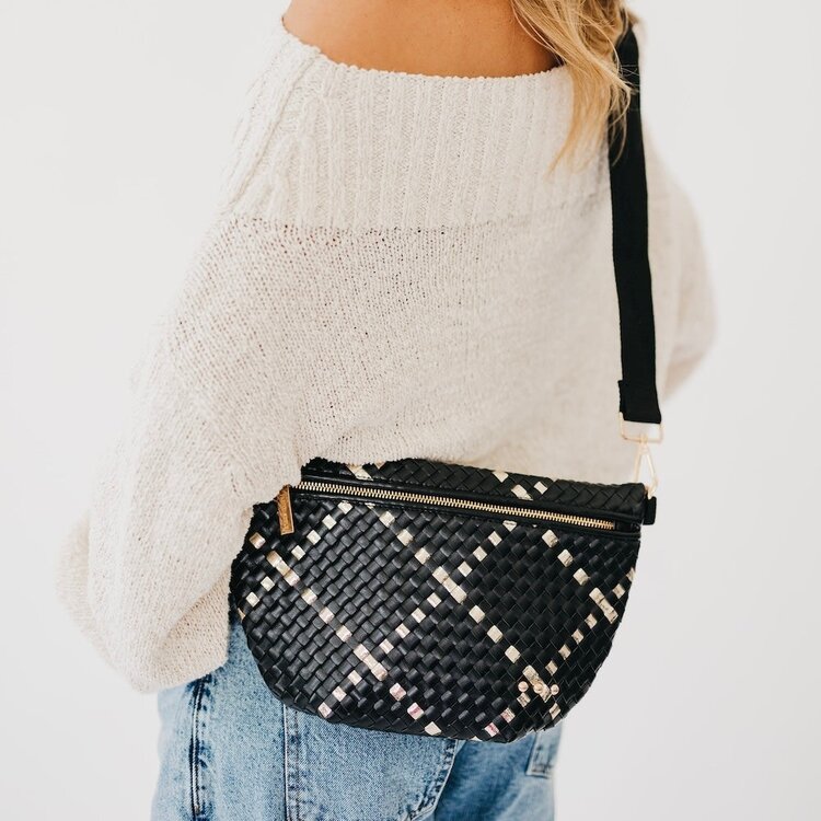 Pretty Simple Woven Bum Bag