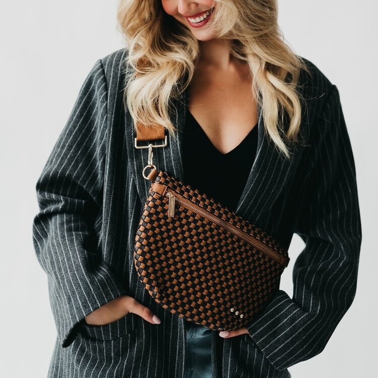 Pretty Simple Woven Bum Bag