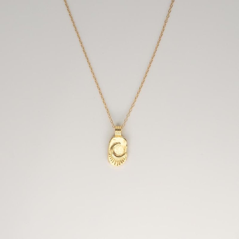 JBA. Gold Moon Necklace