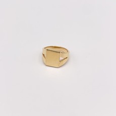 JBA. Gold Phillipe Signet Ring Size 6