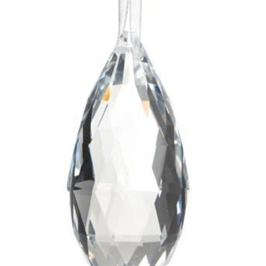 Crystal Drop Ornament 3''