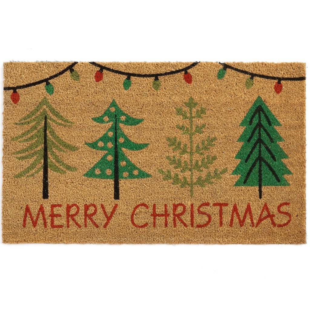 Merry Christmas Doormat 18x30