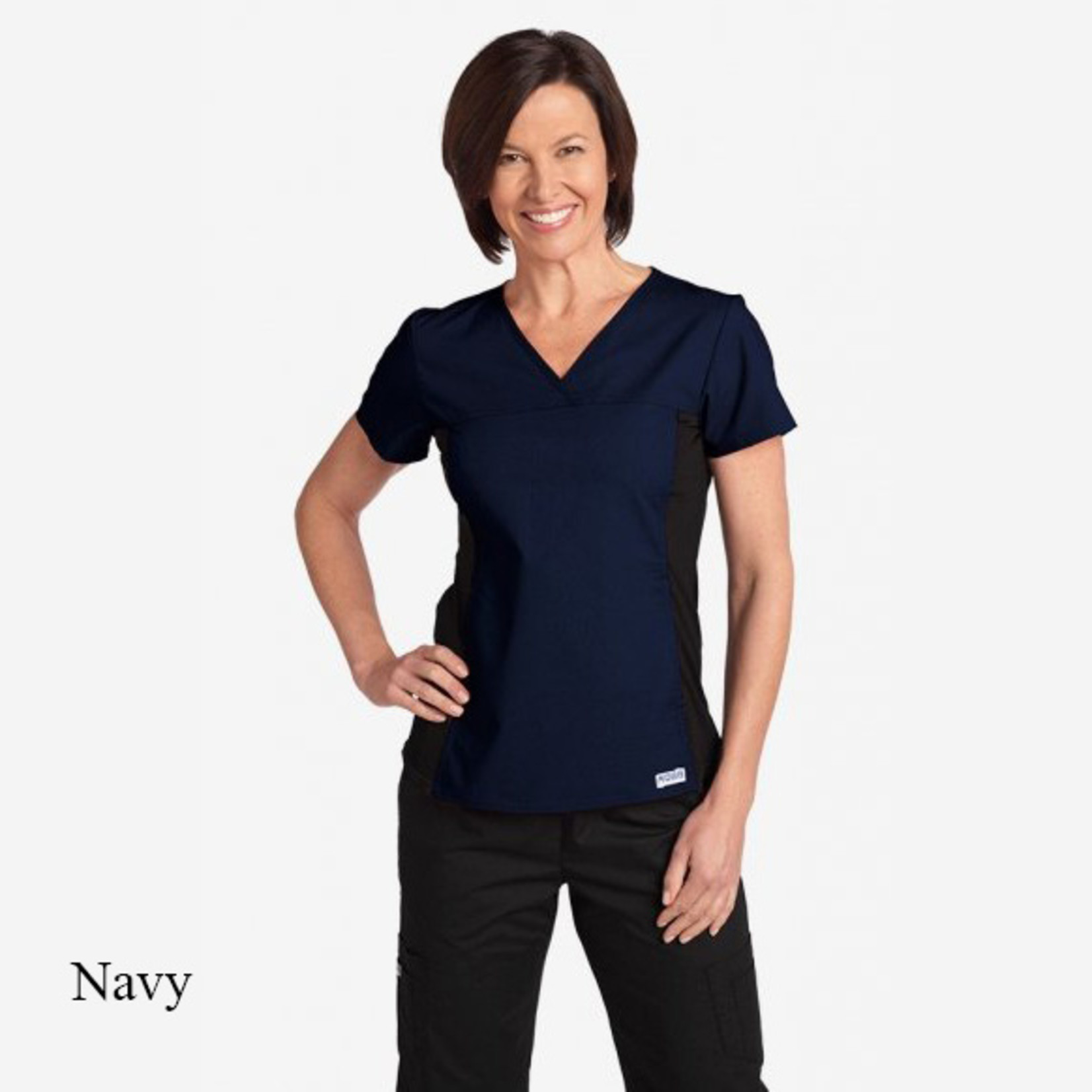 324T FLEXI V-NECK SCRUB TOP – Vet Linens