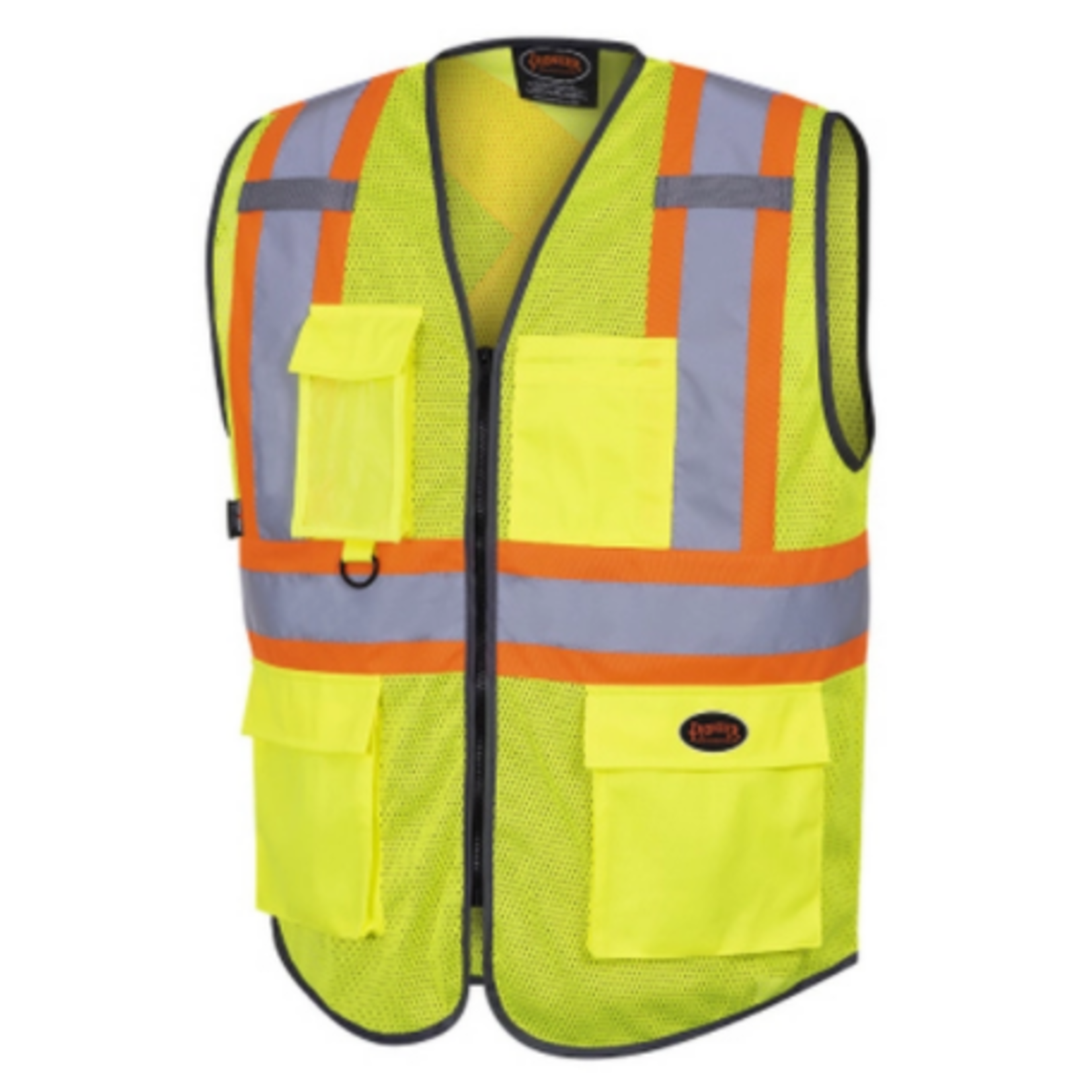 Pioneer Pioneer Hi-Vis Zipper Front Safety 6961 Vest