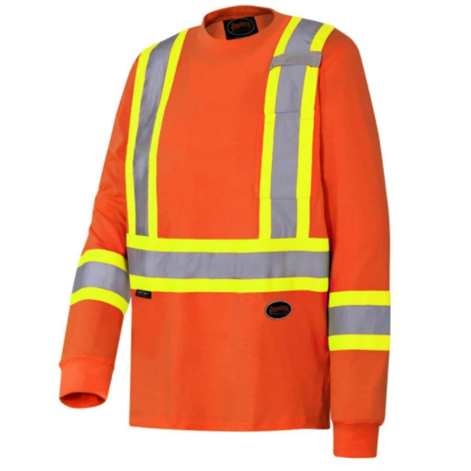 Pioneer Pioneer 6981 Cotton Safety Long Sleeve T-Shirt