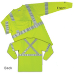 HI VIS ST66 HI VIS L/S Yellow