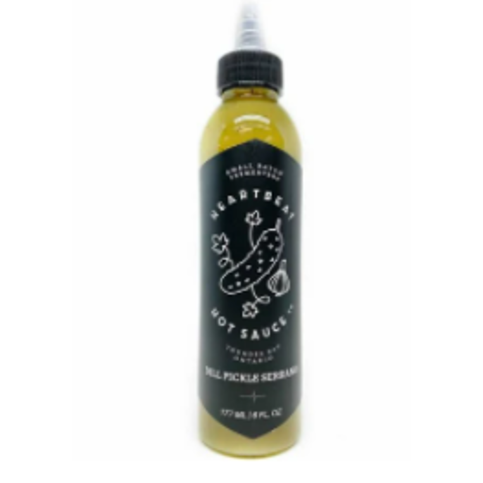 Heartbeat Hot Sauce Dill Pickle Serrano