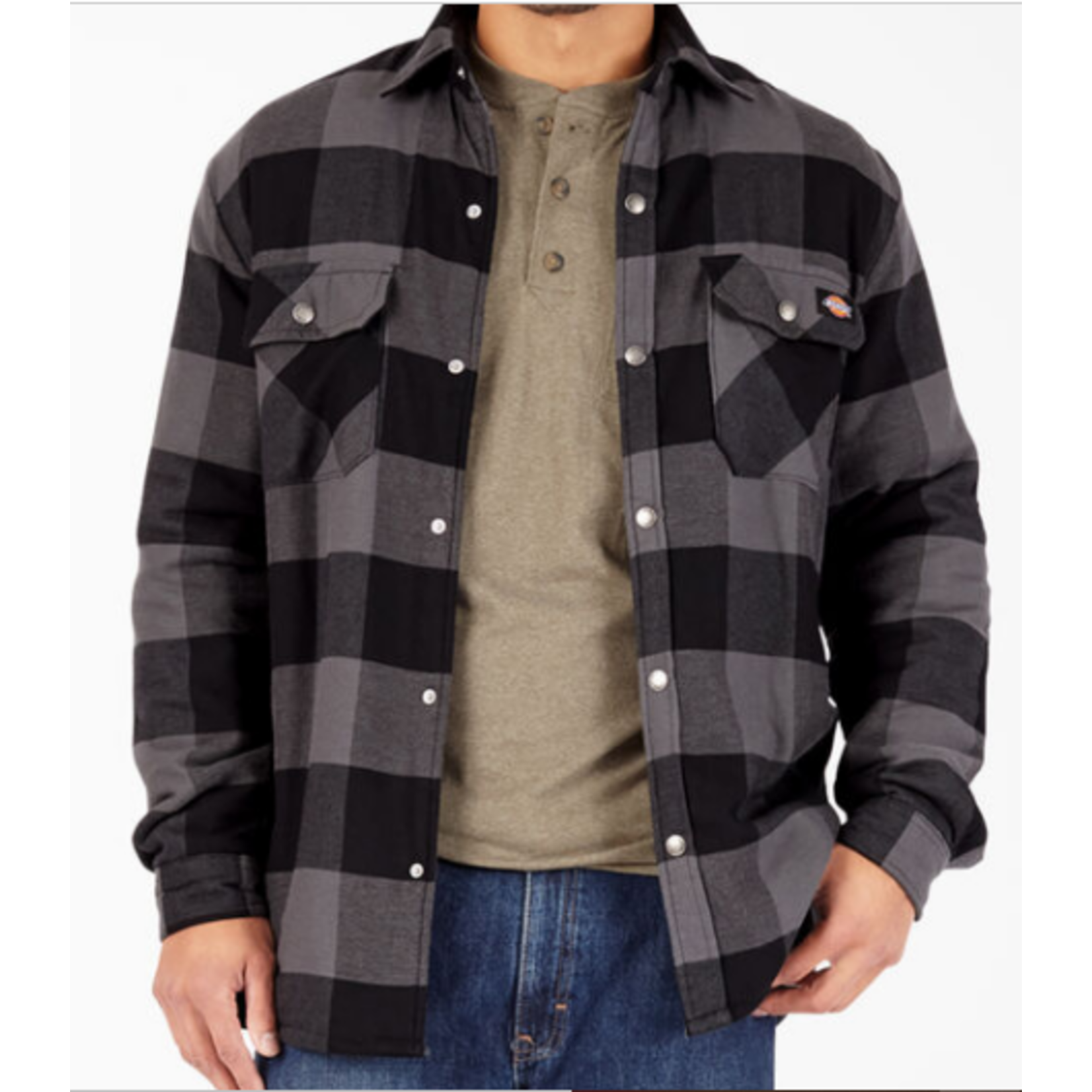 Dickies Dickies Sherpa Lined Flannel Shirt Jacket