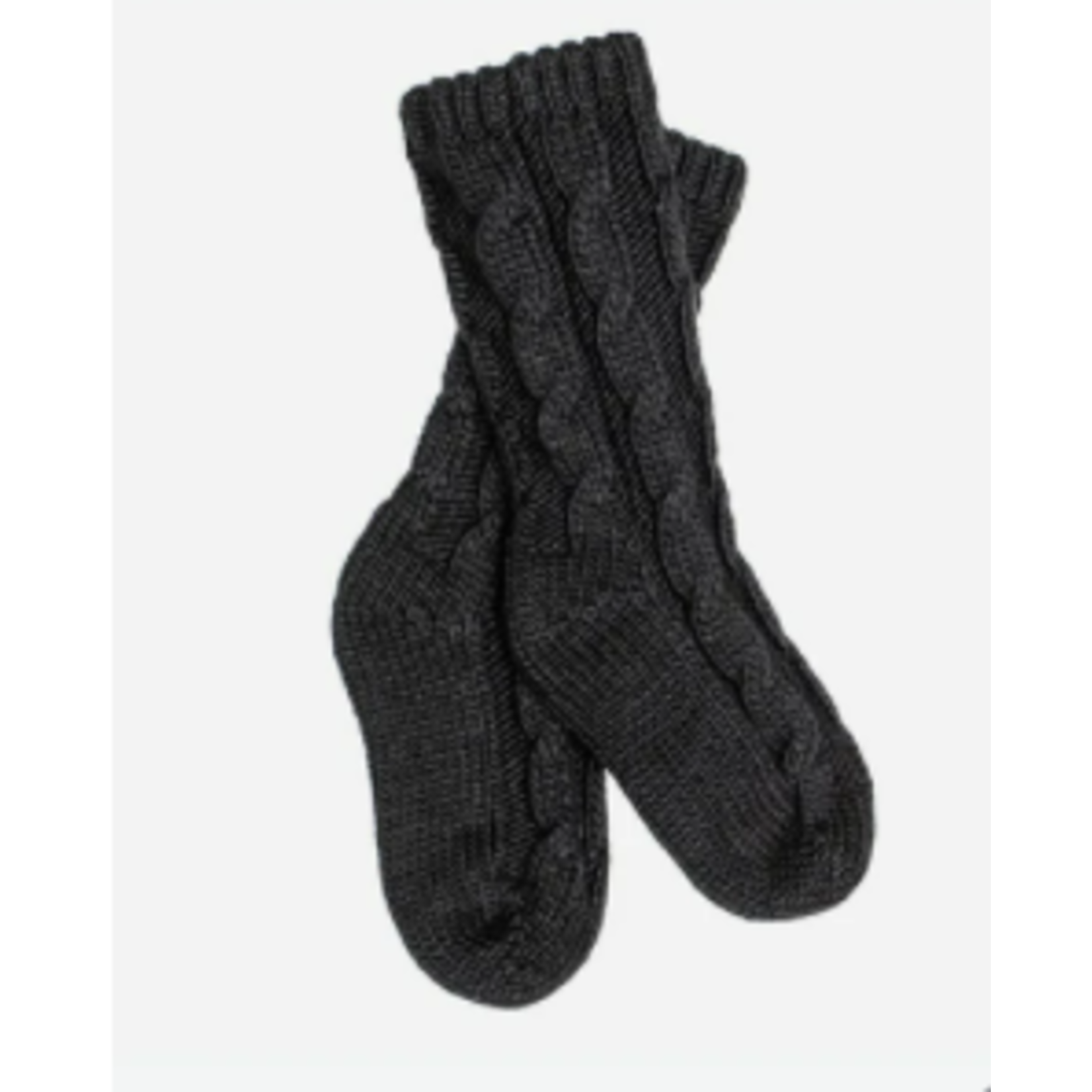 Kootenay Cable Knit Reading Socks - Uniform Pros