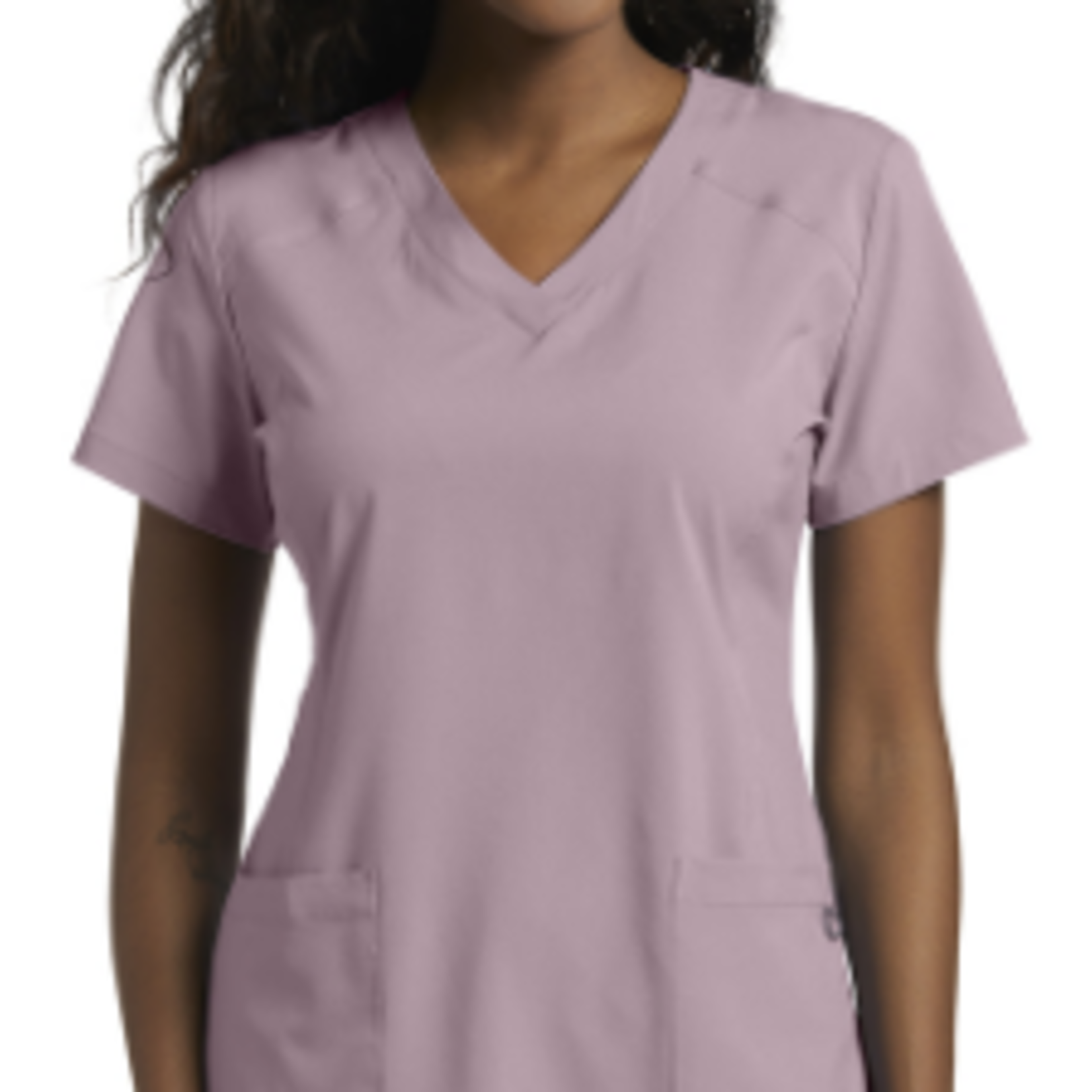 White Cross Fit White Cross Fit Racer Scrub Top 785