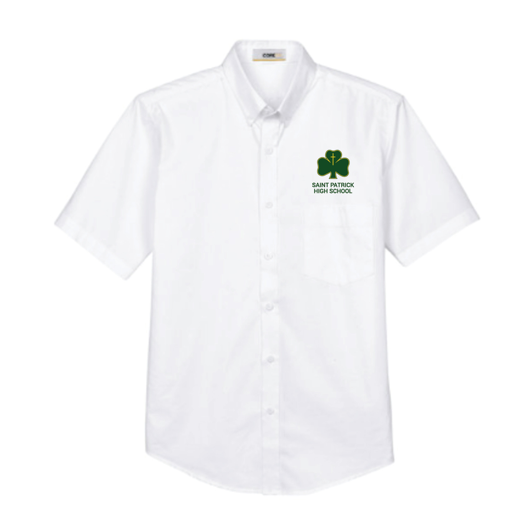 Core 365 Men's/Unisex Optimum Short Sleeve Shirt Twill Shirt 88194
