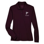 Core 365 Women's Pinnacle Performance Pique Long Sleeve Polo 78192