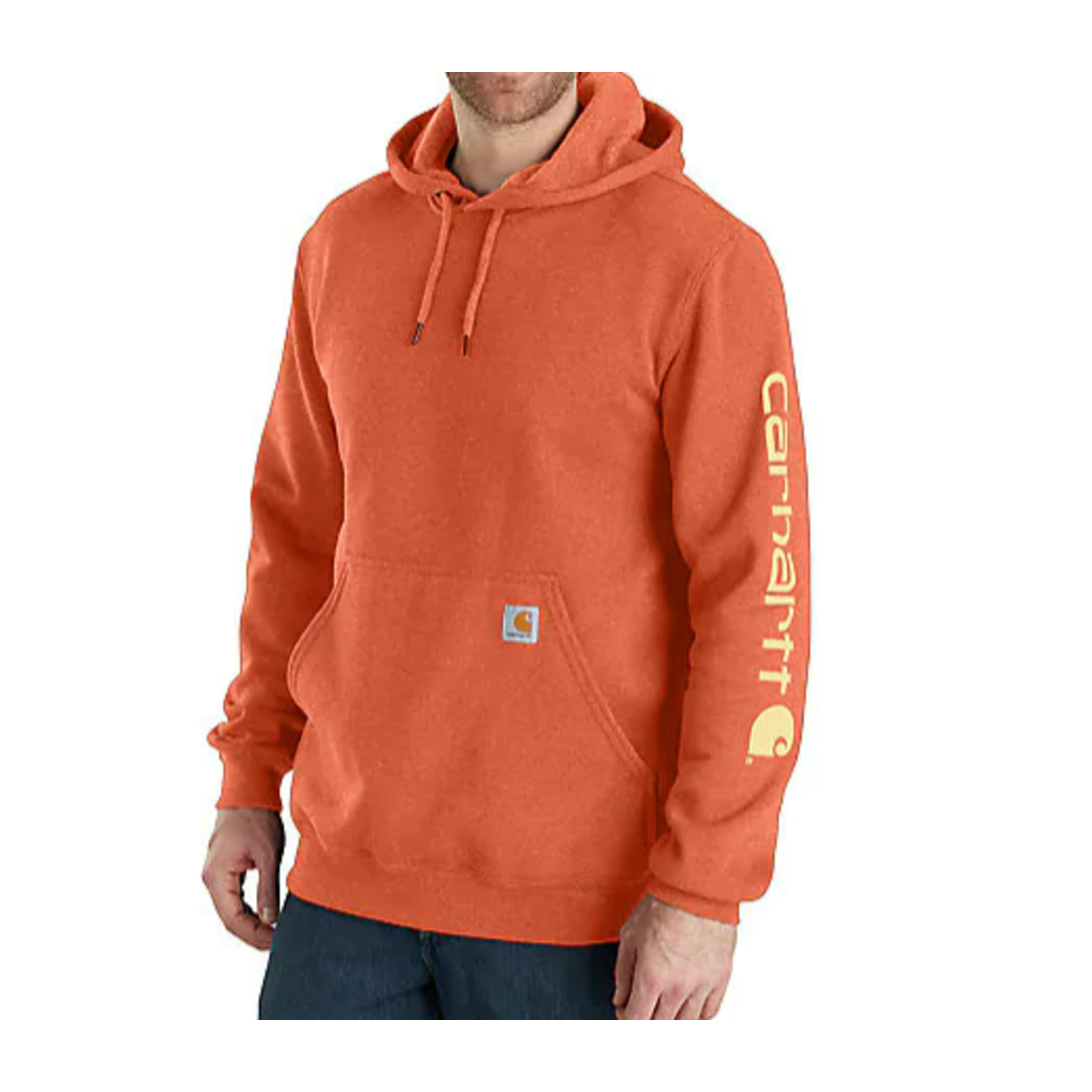 Men's Hoodies orange, Sweatshirts for Men